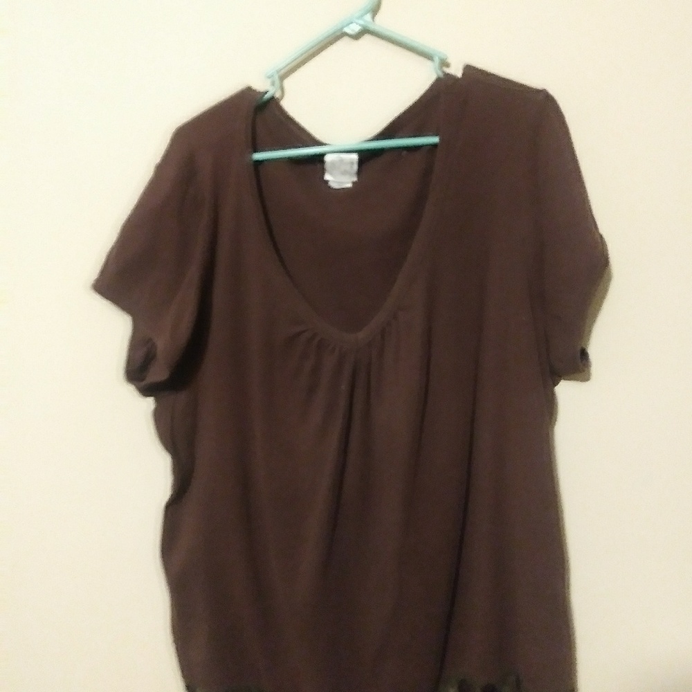 Brown Woman's Top